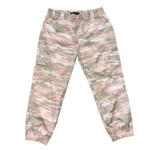 Sanctuary Standard Surplus Pink Camo Pants Joggers Bottoms 30